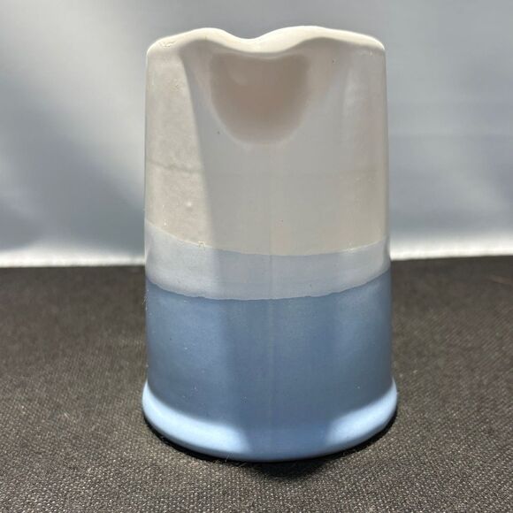 Elegant Blue and White small Ceramic Pitcher - Picture 2 of 6
